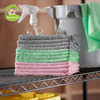 非研磨性の再利用可能で洗える基本マイクロファイバークリーニング手布キッチンディッシュウォッシングタオルラグ