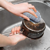 キッチン用の多目的マジックスクラブスポンジの食器の簡単な洗浄に沿った頑丈なノンスクラッチマイクロファイバー