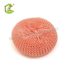 環境にやさしい食器洗いポットアーティファクトナノポリエステル繊維カラフルスクラバーキッチンクリーニングボール